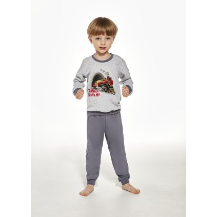 Pyžamo Cornette chlapecké 478/145 Train dl/r 86-128 (Velikost 122-128)