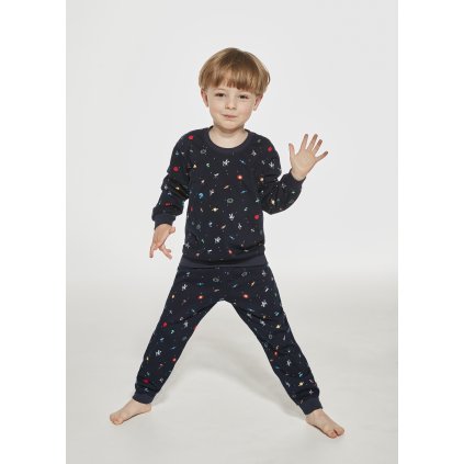 Pyžamo Cornette chlapecké 761/143 Cosmos dl/r 86-128 (Velikost 86-92)