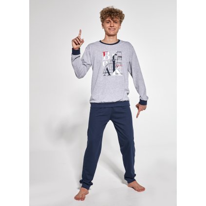 Pyžamo Cornette chlapecké 999/49 Break Rules dl/r dorostové (Velikost 164)