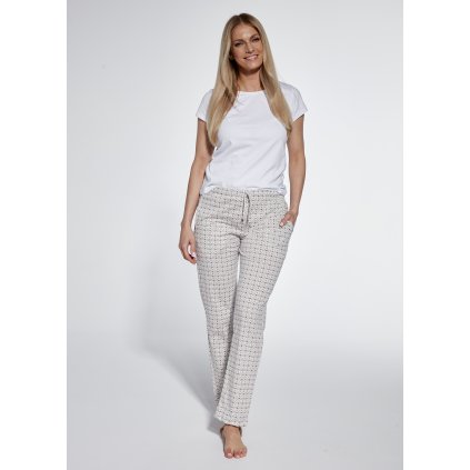 Pyžamové kalhoty Cornette 690/35 (Barva růžová, Velikost S)