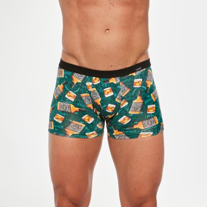 Boxerky Cornette Tattoo 280/224 Whiskey 2 S-XXL (Velikost XL)