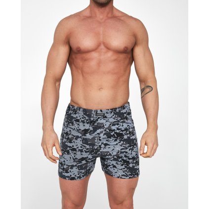Boxerky Cornette Military 298/01 S-XXL (Barva grafit, Velikost M)