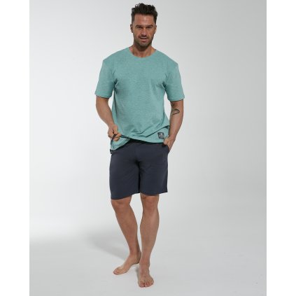 Pyžamo Cornette KR 925/146 Wild (Barva zelená-melanž, Velikost XXL)