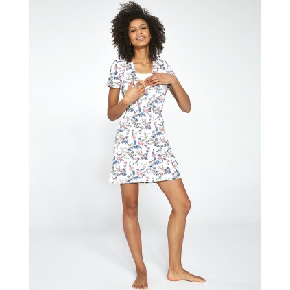 Kojící košilka Cornette KR 693/210 Vicky (Barva ecru, Velikost S)