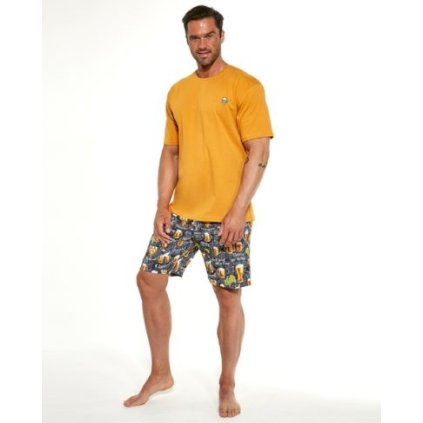 Pyžamo Cornette 326/192 Beer (Barva oranžová, Velikost M)