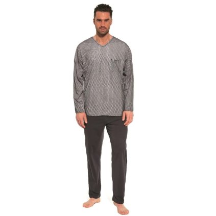 Pyžamo Cornette 310/227 Evan (Barva šedá, Velikost M)