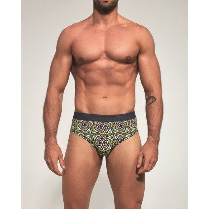 Slipy Cornette High Emotion 507/19 S-2XL (Barva akvarín, Velikost M)