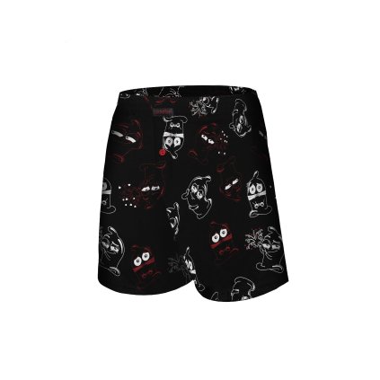 Trenky Cornette Classic 001/139 S-XXL (Barva černá, Velikost L)