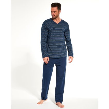 Pyžamo Cornette Various 139/29 dl/r S-2XL (Barva jeans, Velikost M)