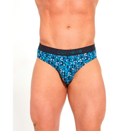 Slipy Cornette High Emotion 507/29 M-2XL (Barva tyrkysová, Velikost M)