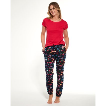 Pyžamové kalhoty Cornette 909/01 252401 (Barva tmavě modrá, Velikost M)