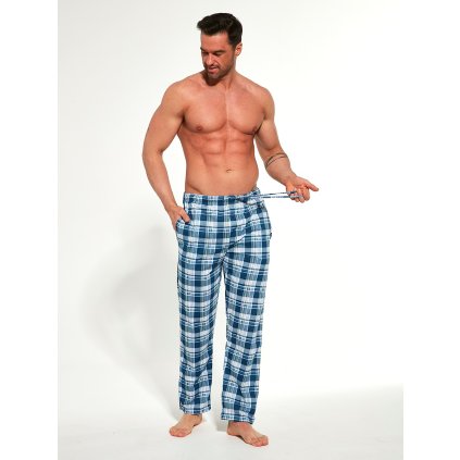 Pyžamové kalhoty Cornette 691/36 (Barva tmavě modrá, Velikost L)