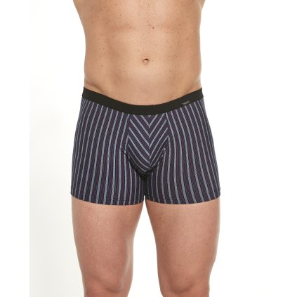 Boxerky Cornette Infinity 912/79 S-2XL (Barva tmavě modrá-proužky, Velikost M)