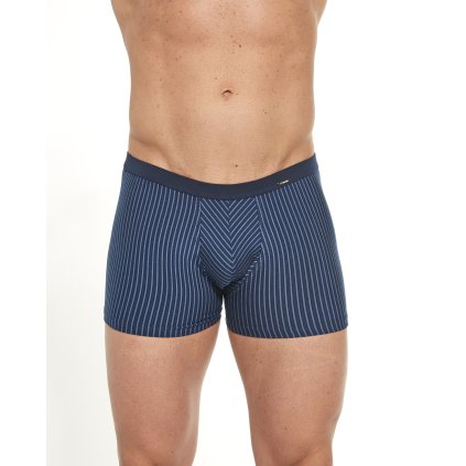 Boxerky Cornette Infinity 912/77 S-2XL (Barva tmavě modrá-proužky, Velikost M)