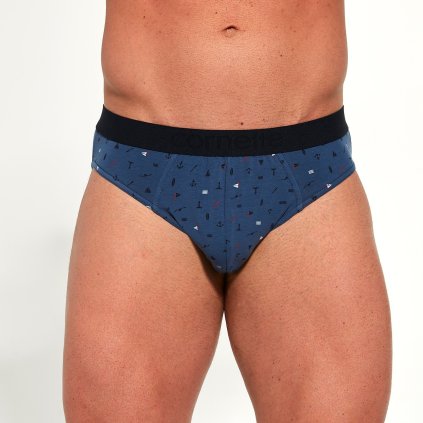 Slipy Cornette High Emotion 507/27 M-2XL (Barva jeans, Velikost M)