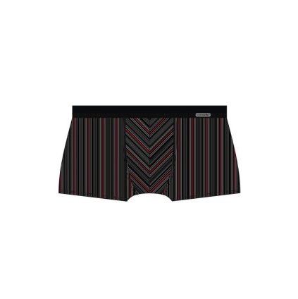 Boxerky Cornette Infinity 912/76 M-2XL (Barva grafitová-proužky, Velikost M)