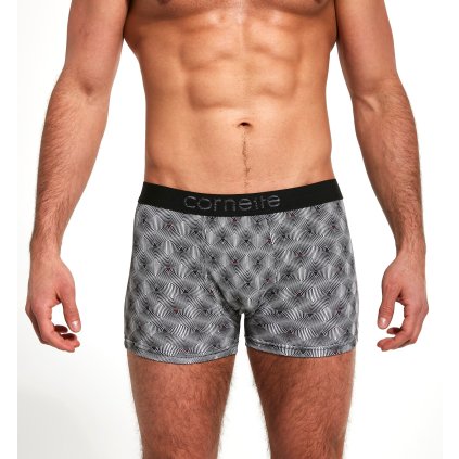 Boxerky Cornette High Emotion 508/107 S-2XL (Barva bílá-černá, Velikost XL)