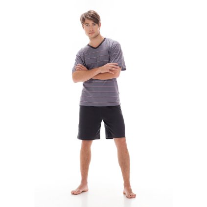 Pyžamo Cornette 330 Various kr/r 3XL-5XL (Barva mix barev-mix vzor, Velikost 3XL)