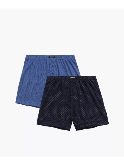 Trenky Atlantic 2MBX-059 A'2 S-3XL (Barva světle modrá-tmavě modrá, Velikost S)