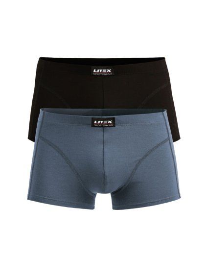 Boxerky pánské 9B543 LITEX (Velikost L, Barva černá)