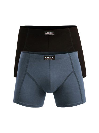 Boxerky pánské 9B544 LITEX (Velikost L, Barva černá)