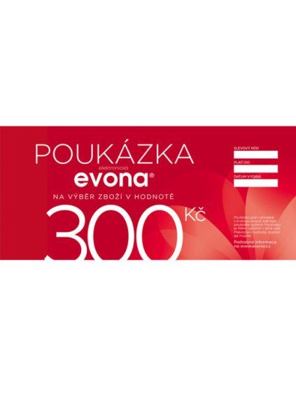 Elektronická dárková poukázka (Velikost 300)