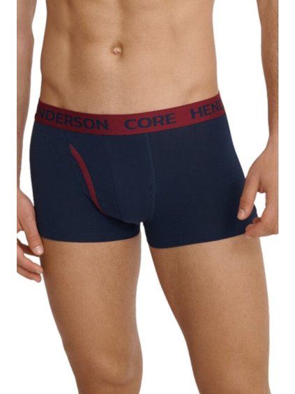 2PACK Boxerek Insert vínové a modré (Velikost 3XL, Barva vícebarevná)