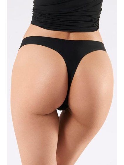 Dámská tanga Simple string černá (Velikost S, Barva černá)