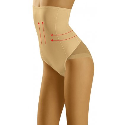 Zeštíhlující a modelující kalhotky Suprima tělové (Velikost XXL)