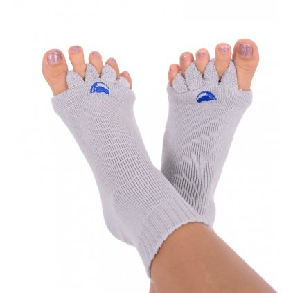 HAPPY FEET HF07XL Adjustační ponožky GREY vel.XL (vel.47+)