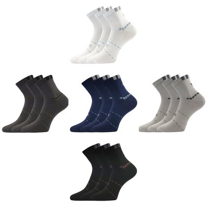 Ponožky Rexon 02 (Barva černá, Velikost 39-42 (26-28))