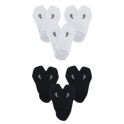 Ponožky Barefoot sneaker (Barva bílá, Velikost 35-38 (23-25))