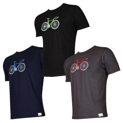 Tričko Fuzzy bambus (Barva černá, Velikost M)