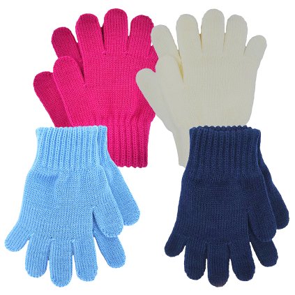 Rukavice Glory (Barva tm.modrá, Velikost 5-8 let)