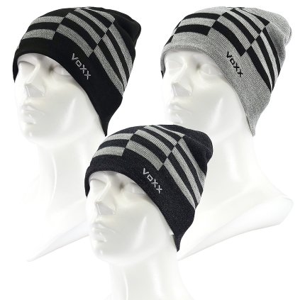 Pletené čepice Piccolo (Barva černá, Velikost uni)