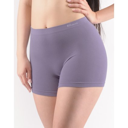GINA dámské boxerky delší nohavička, kratší nohavička, bezešvé, klasické, jednobarevné Eco Bamboo 03018P