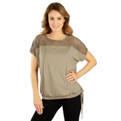 Triko dámské s krátkým rukávem 5E268 LITEX