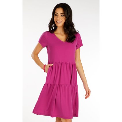 Šaty dámské s krátkým rukávem 5F039 LITEX