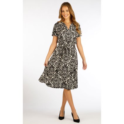 Šaty dámské s krátkým rukávem 5F085 LITEX