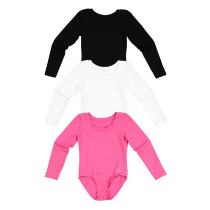 Gymnastický dětský dres s dl rukávem 5F266 LITEX