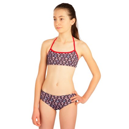 Dívčí plavky kalhotky bokové 6C360 LITEX