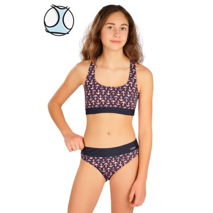 Dívčí plavky sportovní top 6C363 LITEX