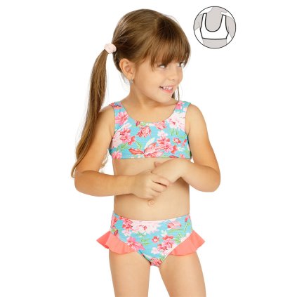 Dívčí plavky top 6C385 LITEX