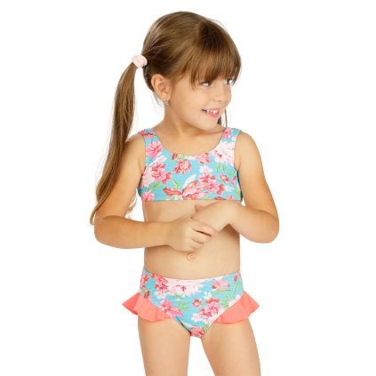 Dívčí plavky kalhotky bokové 6C386 LITEX