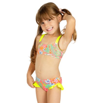 Dívčí plavky kalhotky bokové 6C395 LITEX