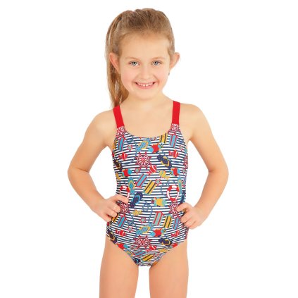 Jednodílné dívčí plavky 6C426 LITEX