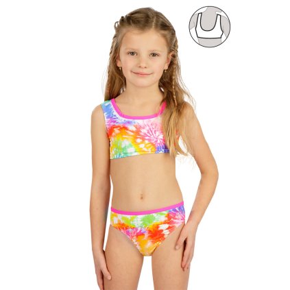 Dívčí plavky top 6E418 LITEX