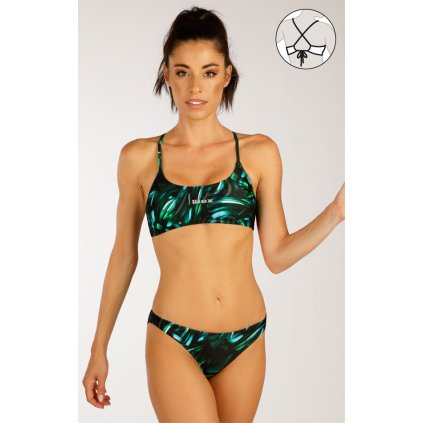 Plavky top s vyjímatelnou výztuží 6F357 LITEX