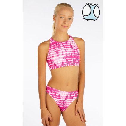 Dívčí plavky sportovní top 6F384 LITEX