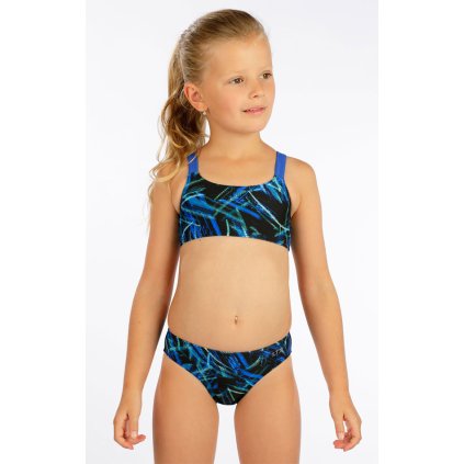 Dívčí plavky kalhotky středně vysoké 6F391 LITEX